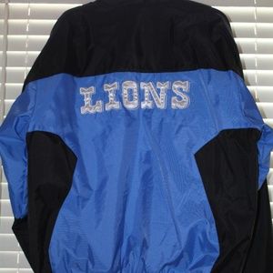 Mens Detroit Lions Jacket Sz.L